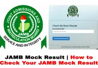 JAMB Mock Result 2023/2024 Have Been Released | Login To Check JAMB UTME Mock Result